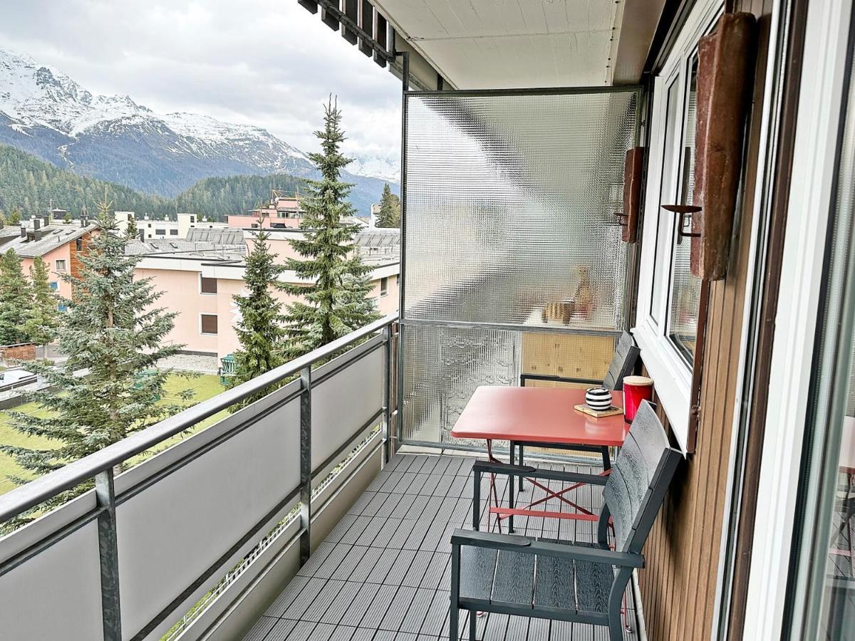 Апартаменты 42M2 Alpenschick Mit Balkon, Ausblick, Pool - E405 Санкт-Мориц Экстерьер фото